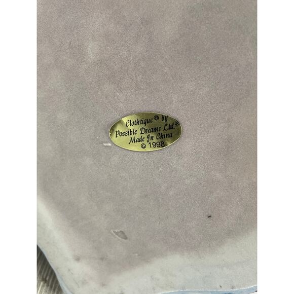 Possible Dreams Clothtique McDonald’s Midnight Break Santa #132001 VTG 1998 - Picture 9 of 9